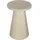 Beistelltisch Cone/Massivholz white wash lackiert/Kaffeetisch/rund/Wohnzimmertisch/Nachttisch/Echtholz/D 40 H 50
