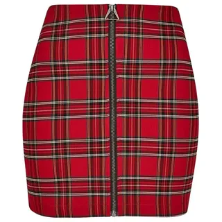 URBAN CLASSICS Checker Rock Red / Black S