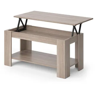 Vicco Couchtisch Lorenz, 100 x 50 cm mit Liftfunktion