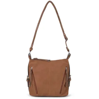 Tom Tailor Umhängetasche Caia Cross Bag M Cognac