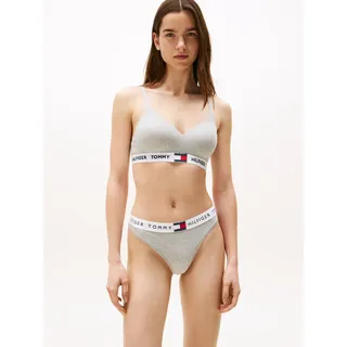 Tommy Hilfiger Underwear Tanga »CLASSIC THONG« mit Logobund, grau