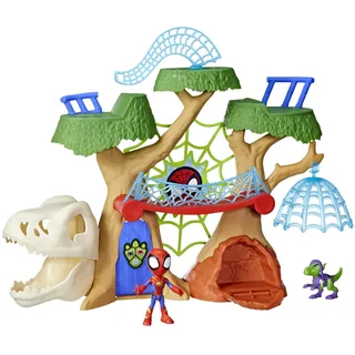Hasbro Spidey und Seine Super-Freunde Dino-Baumhaus Superhelden-Spielset