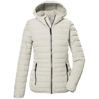 G.I.G.A. DX Damen Steppjacke/Übergangsjacke mit Kapuze GS 65 WMN QLTD JCKT, stein, 42, 43050-000