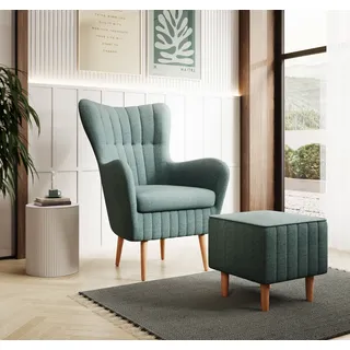 FURMEB24 SESSEL BARI 102 x 77 cm MINTGRN - Türkis