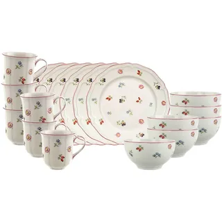 Villeroy & Boch Frühstücks-Set Petite Fleur 18-tlg. bunt