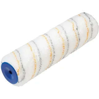 LUX-TOOLS Dispersionswalze 25 cm Polymix Gold-Grau-Gestreift Glatt
