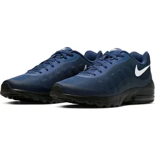 Nike AIR MAX Invigor Basketballschuh, Obsidian White Mystic Navy Black, 46