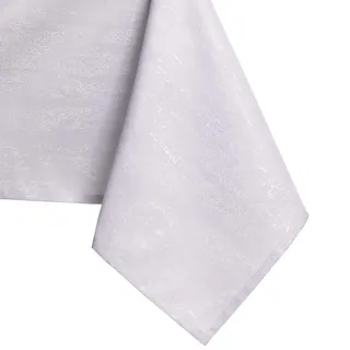 AmeliaHome 80x80 cm Tischdecke Tischtuch Tafeldecke Fleckschutz Lotuseffekt Abwaschbar Wasserabweisend Ornament Flieder Vesta