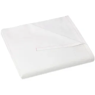 ZOLLNER Bettlaken Baumwolle-Polyester 320 x 330 cm weiß