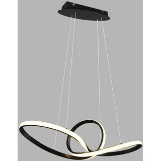 REALITY LED-Pendelleuchte, 28W, 3000K, 3200lm, warmweiß, IP20, schwarz