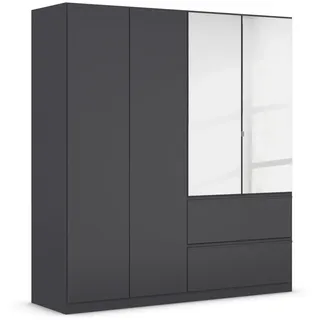 Rauch Drehtürenschrank Costa 181 x 197 x 54 cm Grau