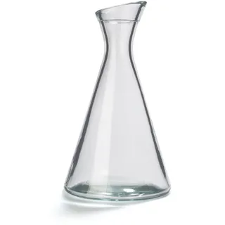 Stölzle Oberglas Glaskaraffe Pisa / 6er Set Karaffe 0,5L mit Schräghals/Hochwertige Karaffe Glas geeignet als Wasserkaraffe, Karaffe für Limonade, Weinkaraffe