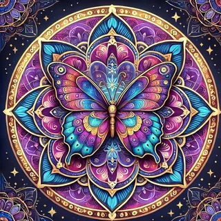 RICUVED Mandala Diamond Painting,5D Blumen Diamant Painting Bilder Erwachsene Diamond Painting Kinder, Full Drill Diamond Art Diamant Malerei Bilder für Home Dekor 30x30cm