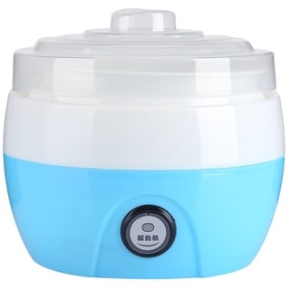 1L DIY Joghurt Maschine, automatische Joghurt-Tool, Kunststoff automatische Joghurt-Container(Blue)