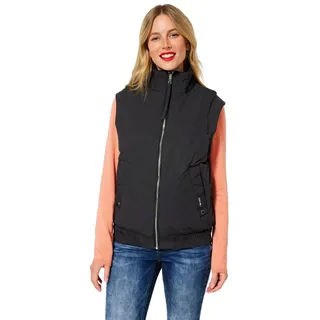 STREET ONE Damen A220128 Wendeweste, Black, 40