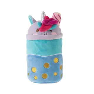 Bubble Tea Maskottchen 21 cm Beere Einhorn