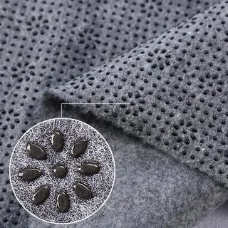 JoliJour Tufting Gewebe,1.8*4m Teppichunterlage,Rutschfestes Vinyl-Rückseite,Rutschfester Stoff mit Pflaumenblüten-Muster,für Primäre Tufting-Tücher,Teppich,Stanznadelgewebe,Rutschfestes Grundgewebe