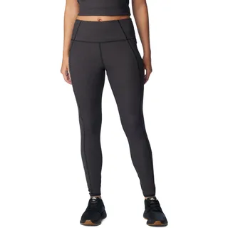 Columbia Damen Hike II Legging Yoga-Hosen-Leggings, Black Heather, M/R