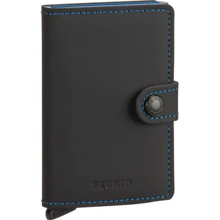 Secrid Miniwallet Matte Black & Blue