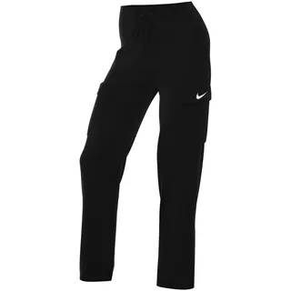 Nike Damen Hose W NSW Essntl WVN Hr PNT Cargo, Black/White, DO7209-010, XL