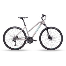 Bild Damen I-Peak II Crossbike, Grau matt/Mint, 50 cm