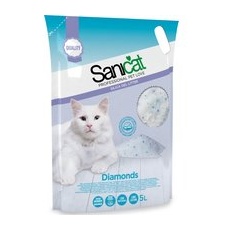 Sanicat Diamonds Nisip pisici - 5 l (cca. 2,3 kg)