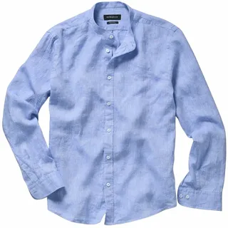 Elementar-Leinenhemd Blau 38