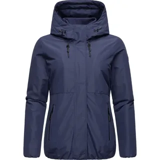 Winterjacke RAGWEAR "Winterjacke Sunniva", Damen, Gr. L, blau (midnight), Obermaterial: 100% Polyester PES.  Obermaterial: Futter: 100% Polyester PES. 100% Polyester PES., Jacken Winterjacke