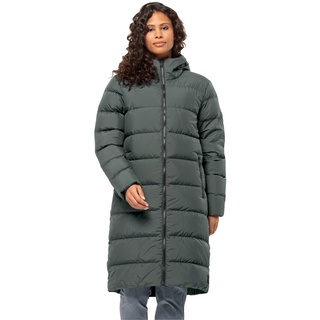 Jack Wolfskin Damen Frozen Palace Coat W Daunenparka, Slate Green, XS