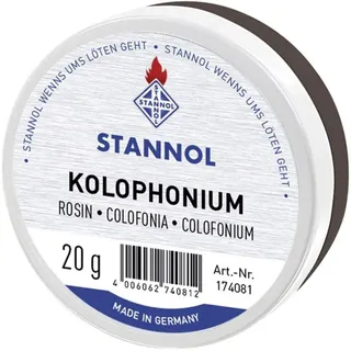 Stannol 174081 Kolophonium Inhalt 20 g