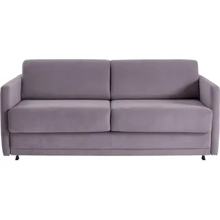 Atlantic Home Collection Schlafsofa Limone 2-Sitzer Flieder