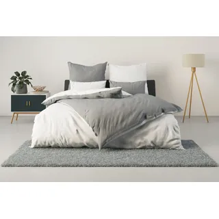 OTTO home Desner2 Uni Grau 135 x 200 cm + 40 x 80 cm