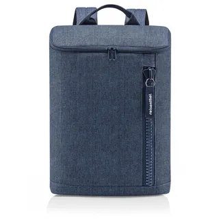 Reisenthel Overnighter Rucksack 41 cm Laptopfach herringbone dark blue Grau Herren