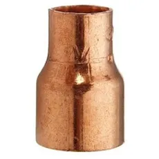 Cornat Löt-Reduzier-Muffe Kupfer, 2 Muffen, A 22 mm, B 18 mm, 10/1 Stück, T56402218