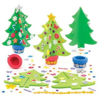 Baker Ross Weihnachtsbaum-Bastelset Mittel Filz