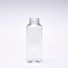 Bunzl Transparente Rpet Flasche mit Deckel, 330 ml