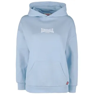 Lonsdale Damen Kilmote Hooded Sweatshirt, Pastel Blue/White, XL EU