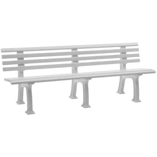 Blome Gartenbank 200 x 54 x 74 cm Weiß