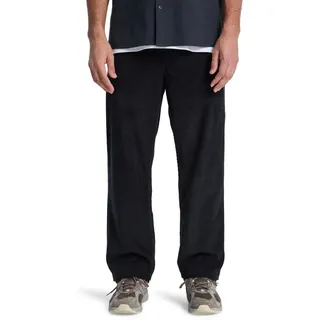 Quiksilver Taxer Hose Regular Cord Pant Herren Schwarz XS