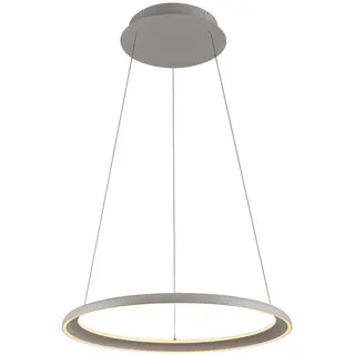 Schöner Wohnen Led-Pendelleuchte , Sandfarben , Metall, Kunststoff , 60x180x60 cm , Schutzklasse II (Schutzisoliert) , höhenverstellbar , Lampen & Leuchten, Leuchtenserien