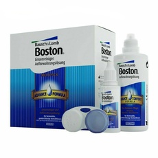 Sparpack! Bausch und Lomb Boston Advance Multipack für harte Linsen: 6x30 ml Kontaktlinsenreiniger, 6x120 ml Aufbewahrungsflüssigkeit