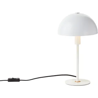 LeGer Home by Lena Gercke Tischleuchte »Linnea Pilz Lampe«, Leuchtmittel E14   ohne Leuchtmittel, Pilzleuchte, Tischlampe, Metallsockel, Höhe 35,5 cm, weiß