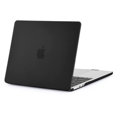EooCoo Hülle Kompatibel für MacBook Air 15 Zoll M2 A2941 M3 A3114, 2023 2024 Freisetzung, Ultradünne Matt Hartschale Schutzhülle Case, Schwarz