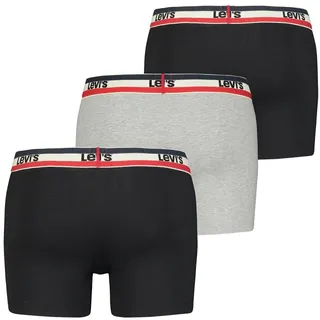 Levi's Levi's® Herren Boxer-Shorts im Pack - Sportswear Logo Boxer Brief, 3P