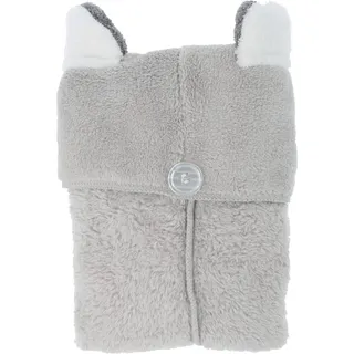 PARSA BEAUTY Nature Kids Haarturban: Oeko-TEX Mikrofaser Koalaohren - Schnelles, Haarschonendes Trocknen