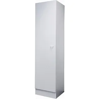 Flex-Well Seitenschrank Geschirrschrank 50 x 50 x 200 cm Weiß