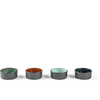 Bitz Minischalen Set black/farbig 4tlg. - Bunt