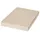 Spannbettlaken Jersey-Elasthan 100 x 200 cm beige