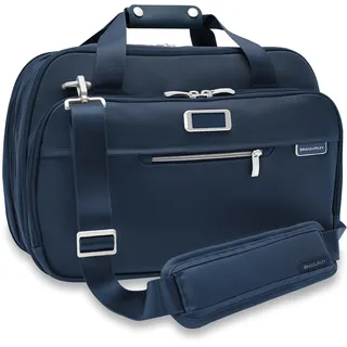 Briggs & Riley Reisetasche, Weekender und Übernachtungstasche für Damen und Herren, weiche Reisetasche, Marineblau, Expandable Cabin Bag