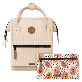 CABAIA Tagesrucksack »Tagesrucksack Adventurer S Cord Recycled«, braun